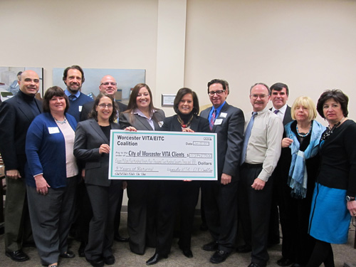 WCAC Celebrates Worcester's Earned Income Tax Credit (EITC) Awareness Day 2013